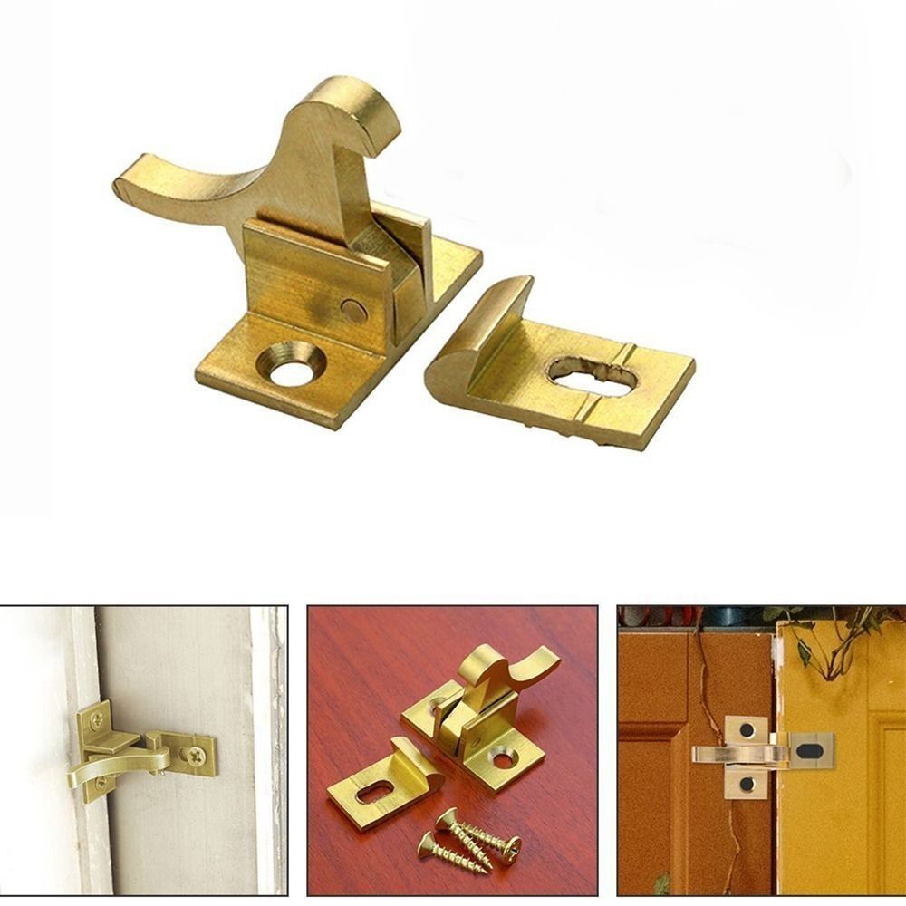 Home Improvement Noise - New Brass Bird Latch Lock Home