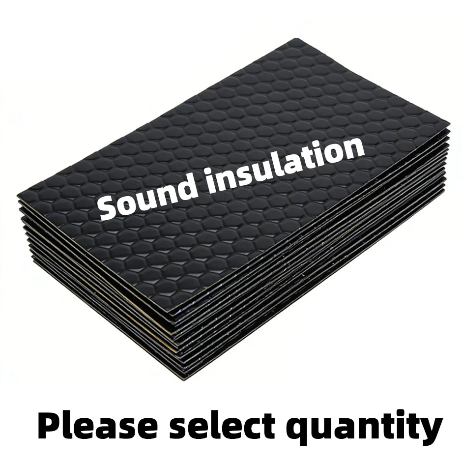 Home Improvement Noise - SelfAdhesive ButylRubber Damping Board Car Soundproof