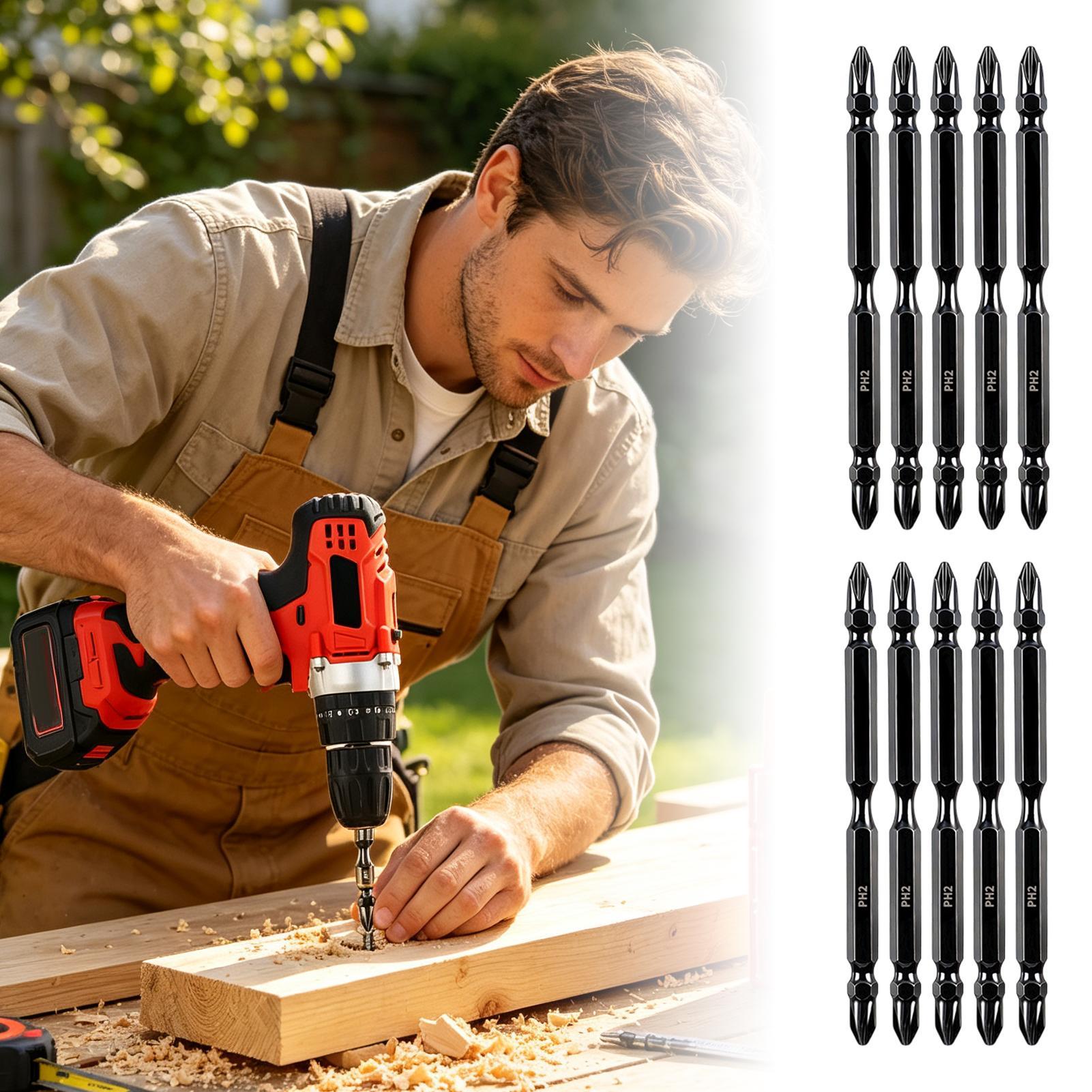 Magnetic Drill Bits Double-End - Screwdriver Set Precision review and price