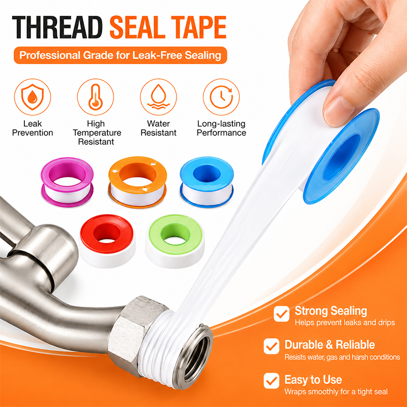 5pcs Wide Extra Long PTFE Seal - Plumbing Tape Ptfe review and price