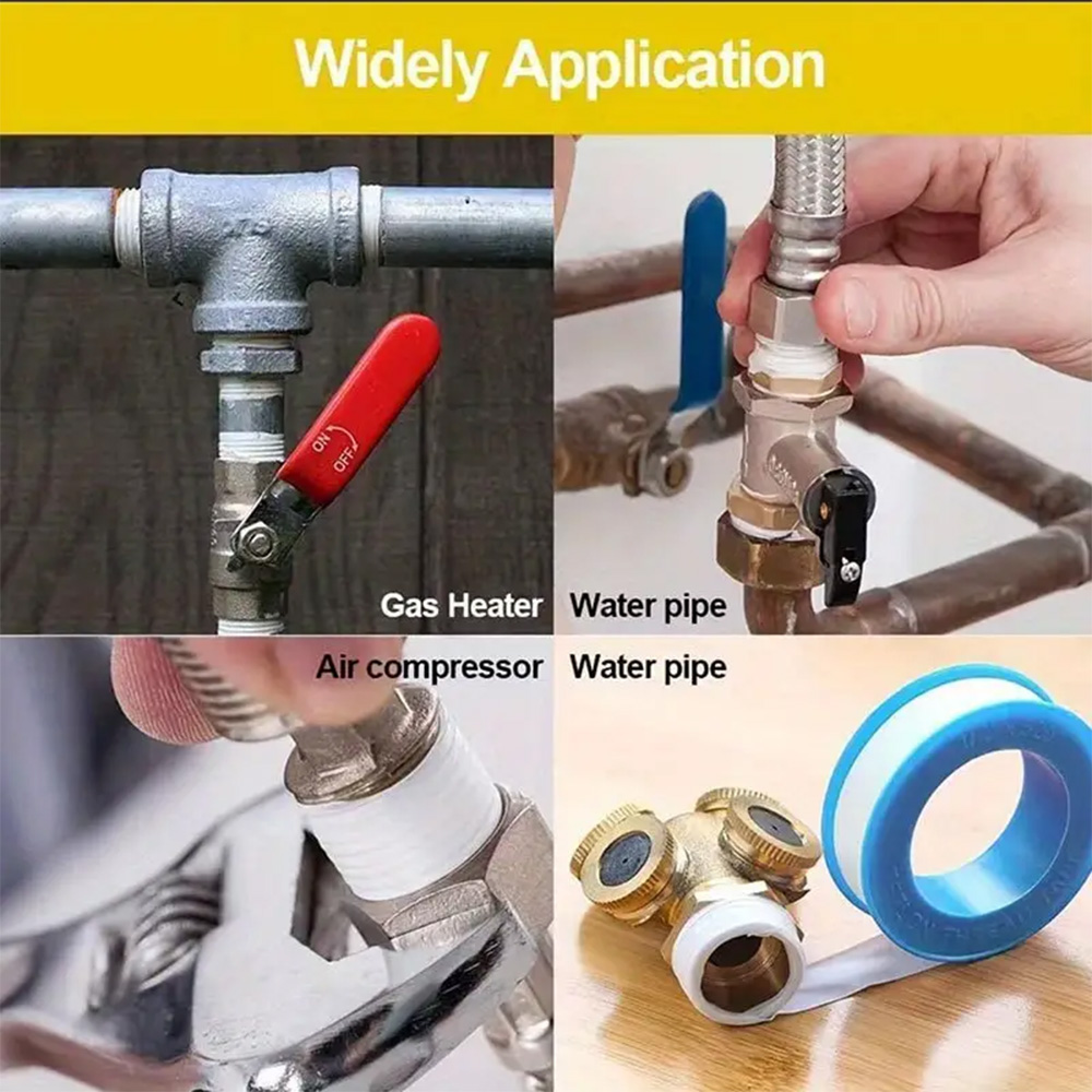 5 Rolls/Pack PTFE Plumbing Thr - Plumbing Tape Ptfe review and price