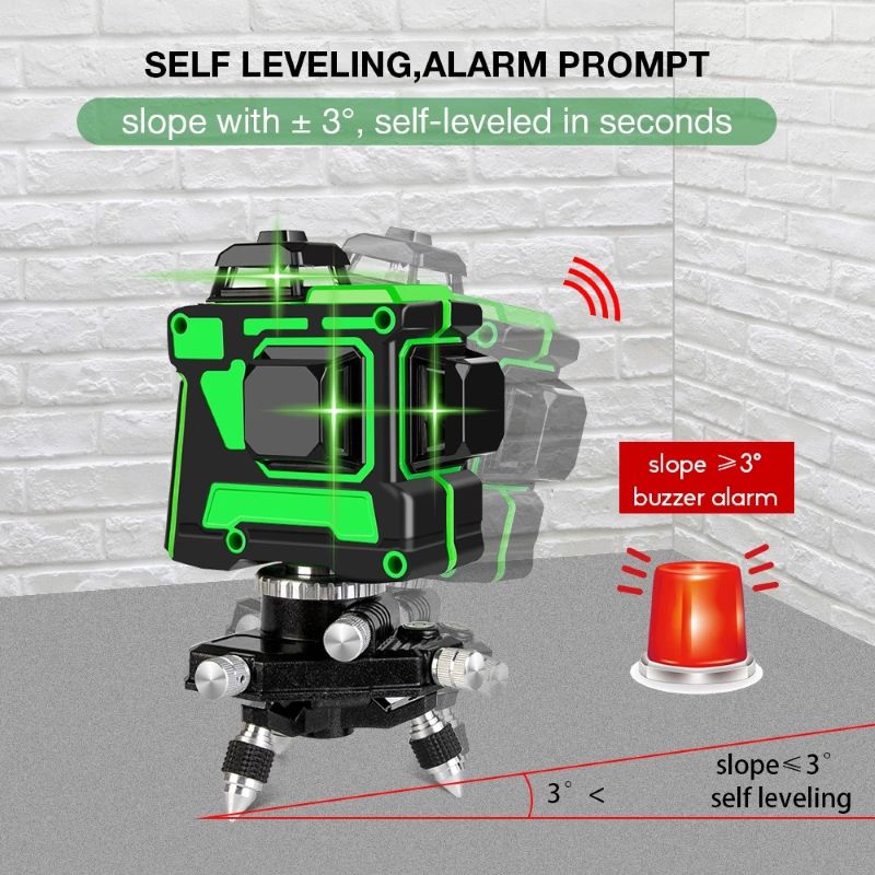 ATV3d 12 Line Outdoor Long Ran - Level Laser Line review and price