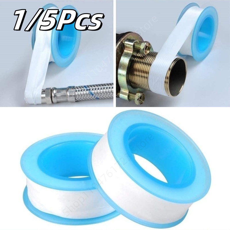 1/5Pcs PTFE Water Pipe Tape Oi - Plumbing Tape Ptfe review and price
