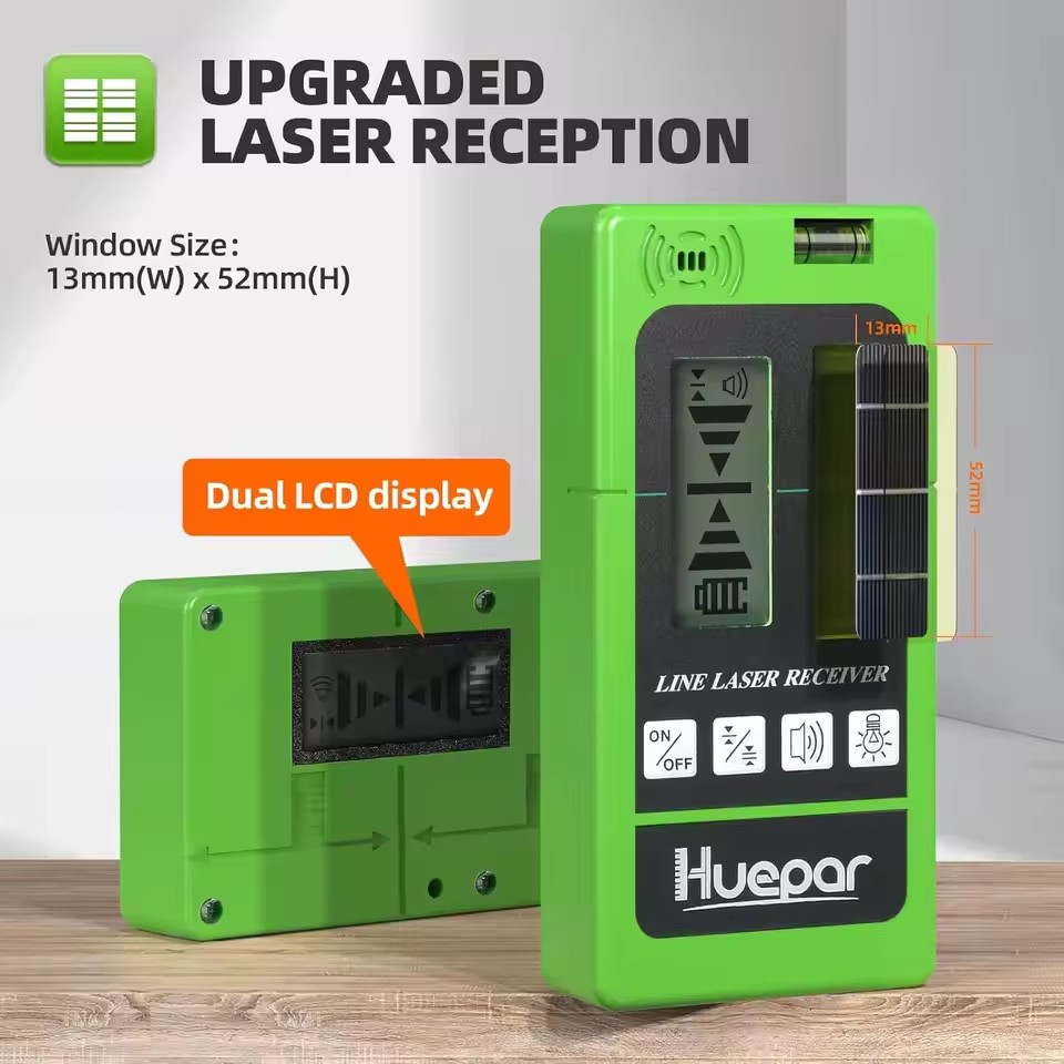 Huepar Laser Receiver LR-5RG f - Level Laser Line review and price