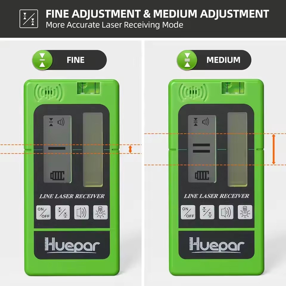 Huepar Laser Receiver LR-5RG f - Level Laser Line review and price