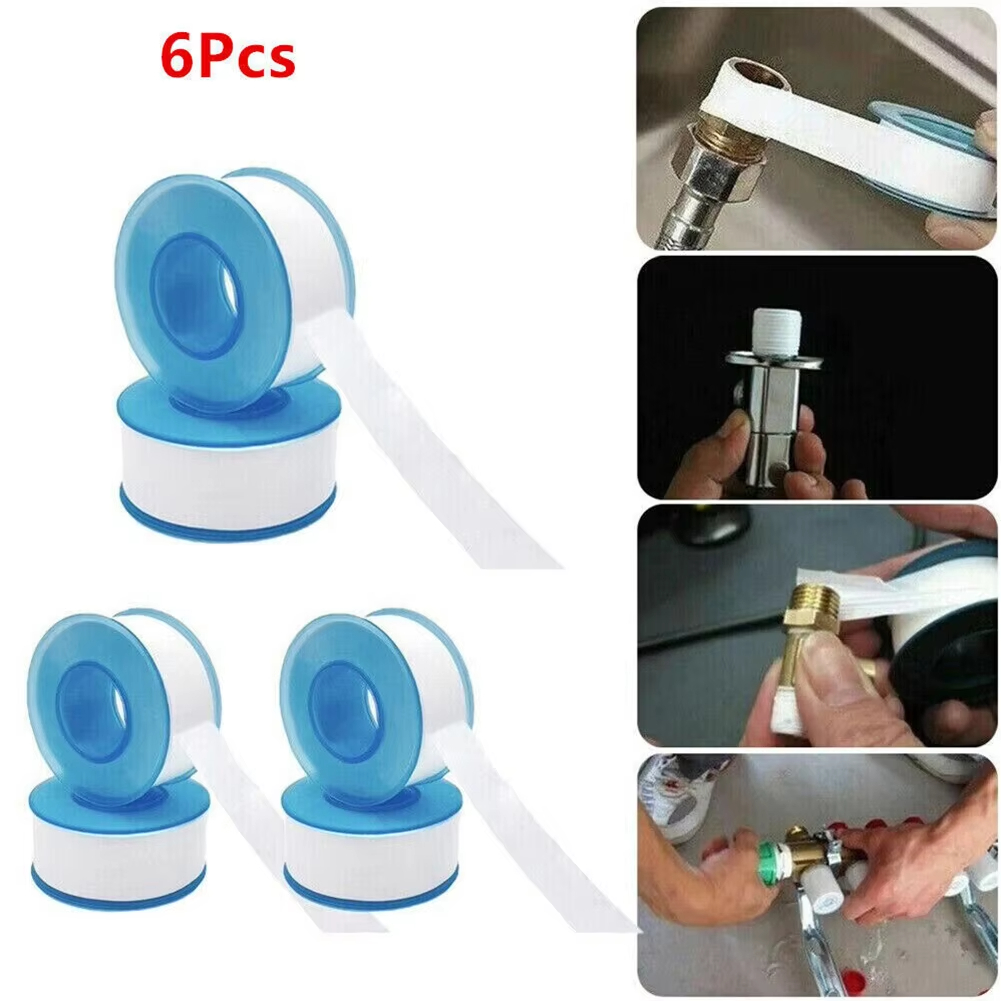 6Pcs PTFE White Threaded Seali - Plumbing Tape Ptfe review and price