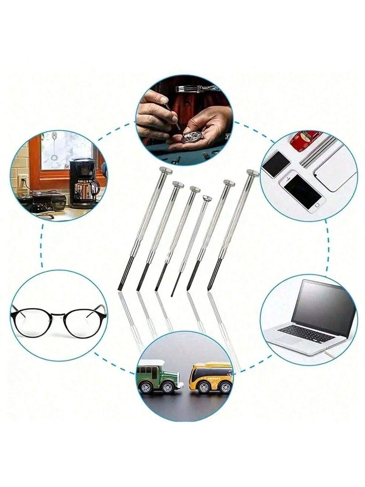6pcs Screwdriver Set, Eyewear  - Screwdriver Set Precision review and price